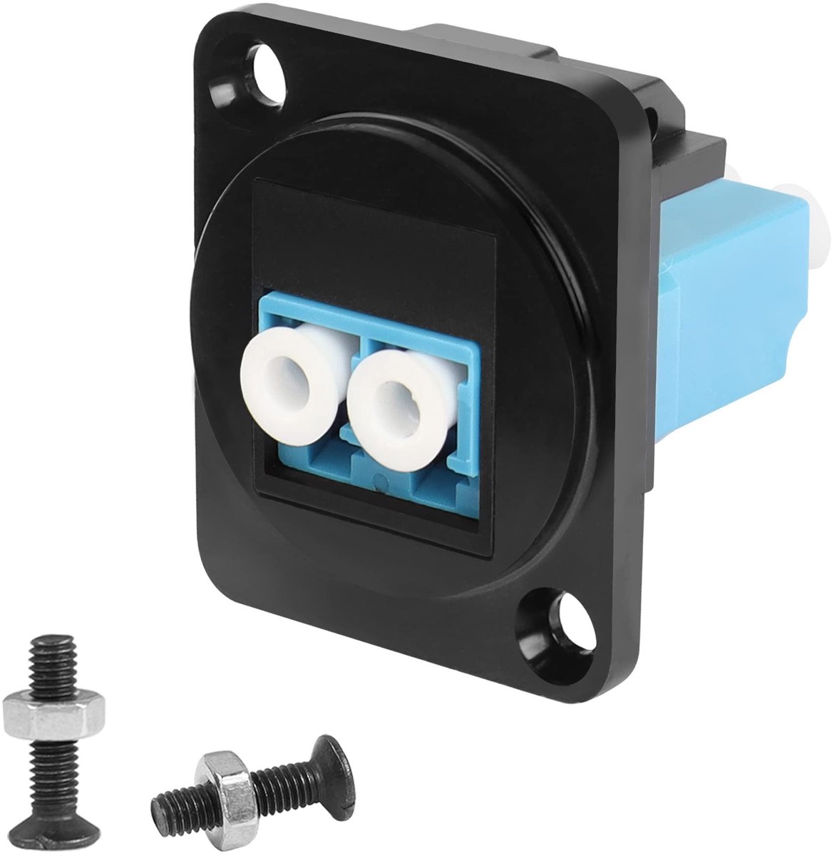 Dailygoody - LC Fibre Optic Paneel Mount Adapter - Duurzame Coupling Module voor Netwerken