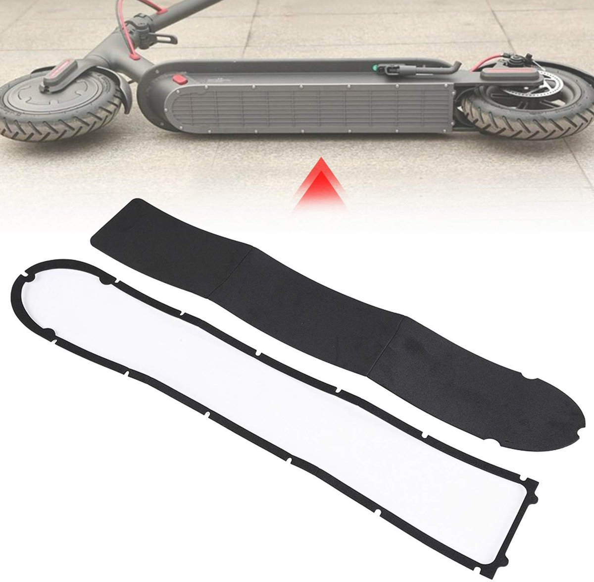 Dailygoody - Waterdichte Ringafdichting - Batterijvakdeksel - Eenvoudig te installeren - Geschikt voor elektrische scooter M365 - Extra bescherming -