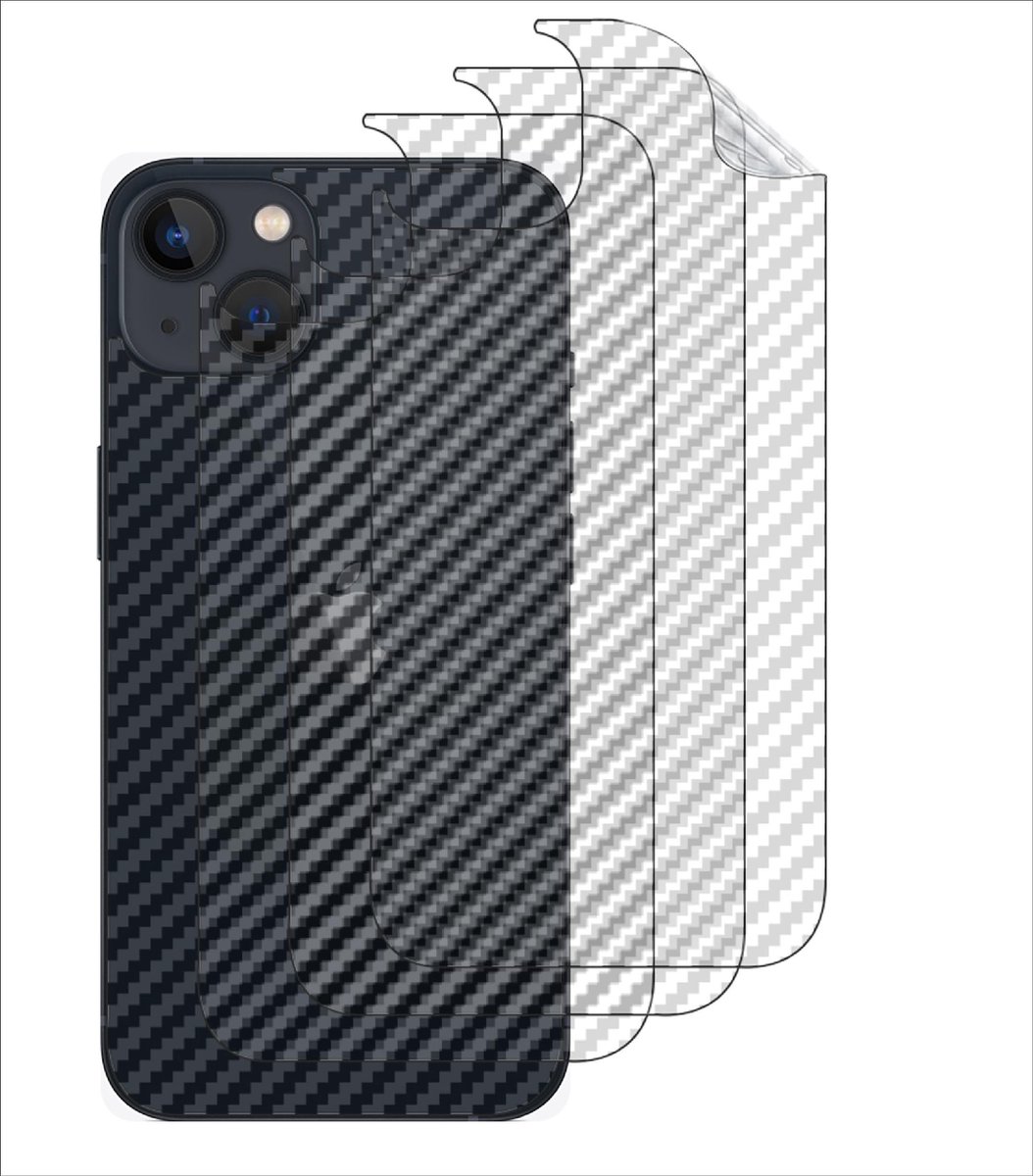 Dailygoody - achterkantbeschermers - iPhone 16 Plus - zacht TPU - dun - anti-vingerafdruk - krasbestendig - transparant - geschikt voor iPhone 16