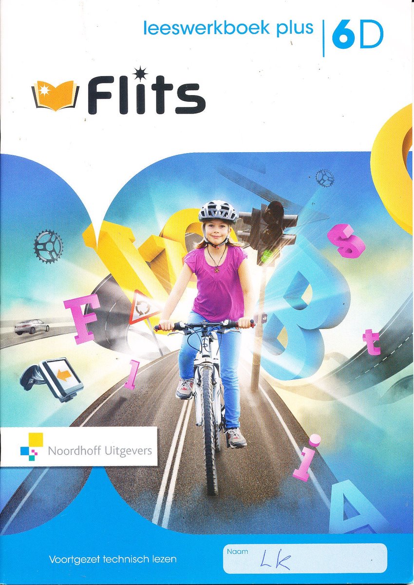 Flits Leeswerkboek PLUS 6D (per pak van 5)