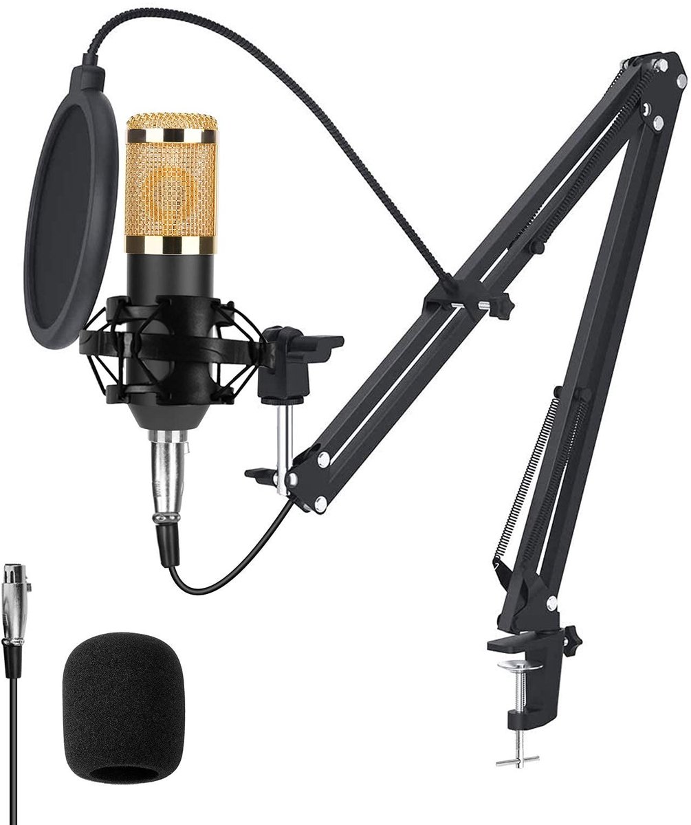 Allecto - Condensatormicrofoon Usb - Studio-kwaliteit microfoon