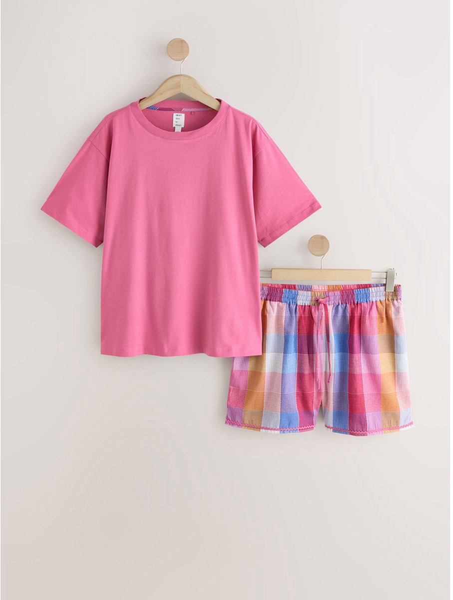 Next - Dames - Pyjama met short - Roze