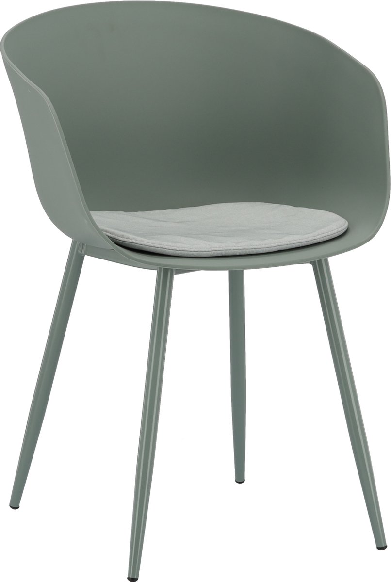Eetkamerstoel Teal Blue - Kuipstoel blauw