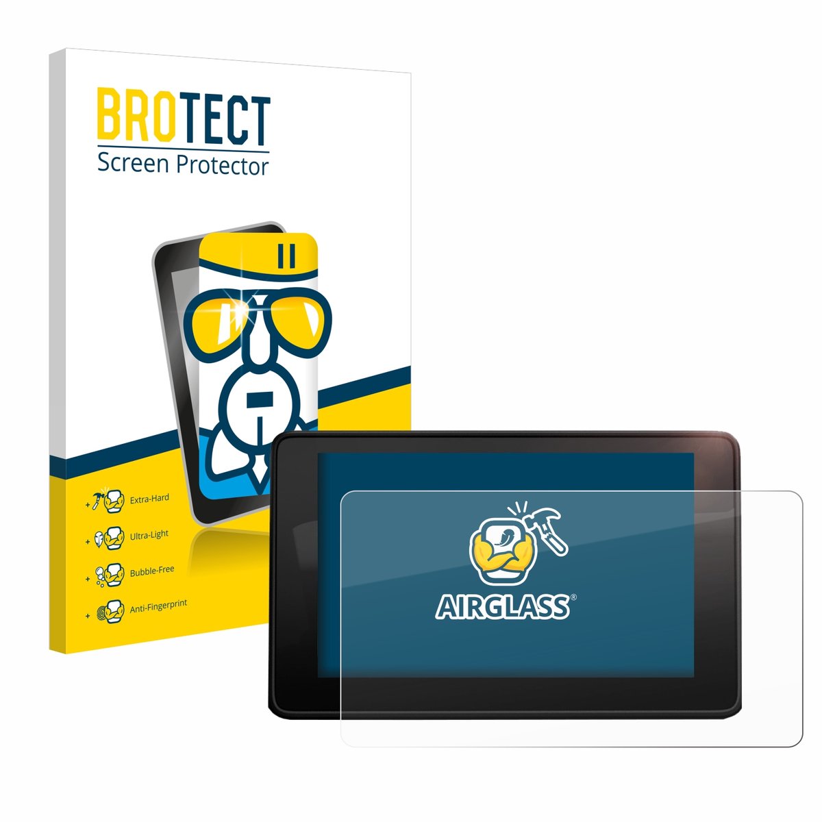 Screenprotector voor Audi A4 B9 2017 MMI Navigation Beschermglas transparant