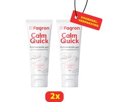 Fagron CalmQuick - Kalmerende Gel - Voor de Geprikkelde Huid - Insecten- en Kwallenbeten - 2 stuks - Voordeelverpakking