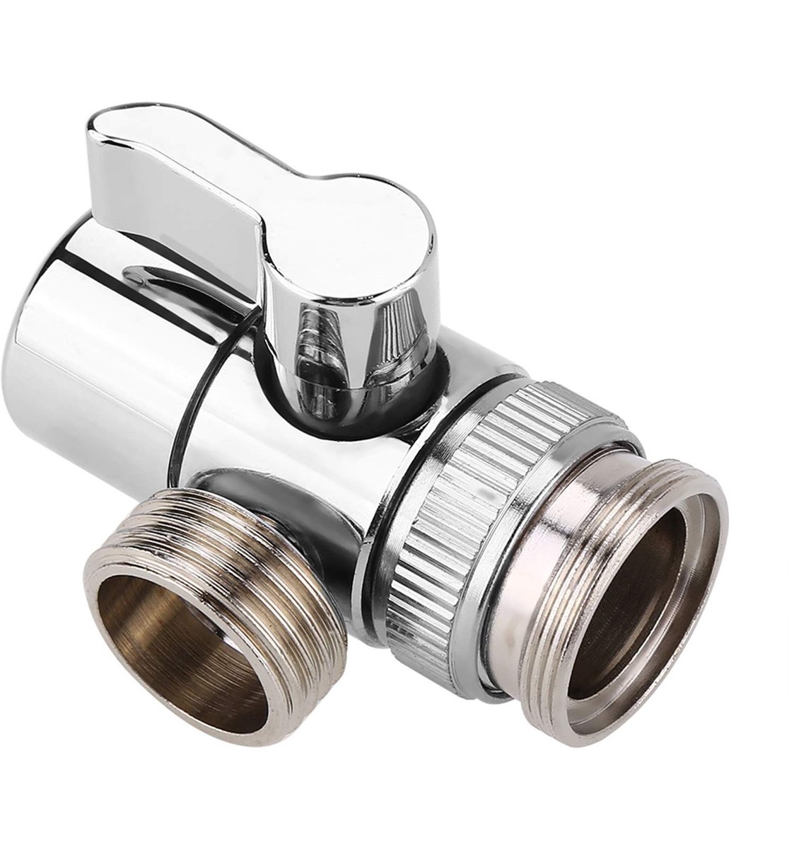 Dailygoody - Faucet Bypass Valve - Keukenafvoer - Koper - Stopkraan - Douche-overgang - Ge