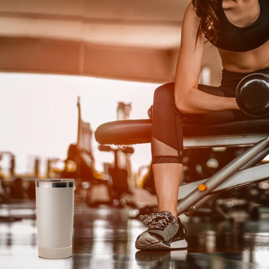 Dailygoody - Waterfleshozen - Antislip bodembeschermer - Champagne - Compatibel met YETI-bekers - Siliconen hoes voor waterflessen - Geschikt voor 20o... — afbeelding 3