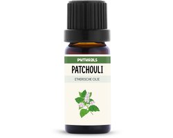 Puturals Patchouli Olie 100% Natuurlijk - 10ml - Puur en Vegan - Patchouli Etherische Olie voor Huid, Haar en Gezicht
