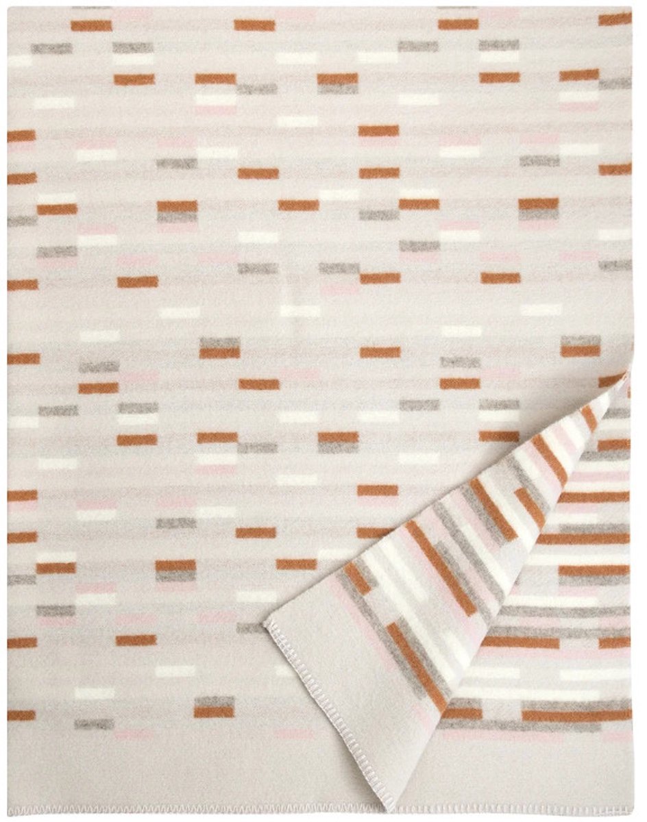 Lapuan Kankurit Wollen Plaid - YLLATYS (130x180cm) Beige
