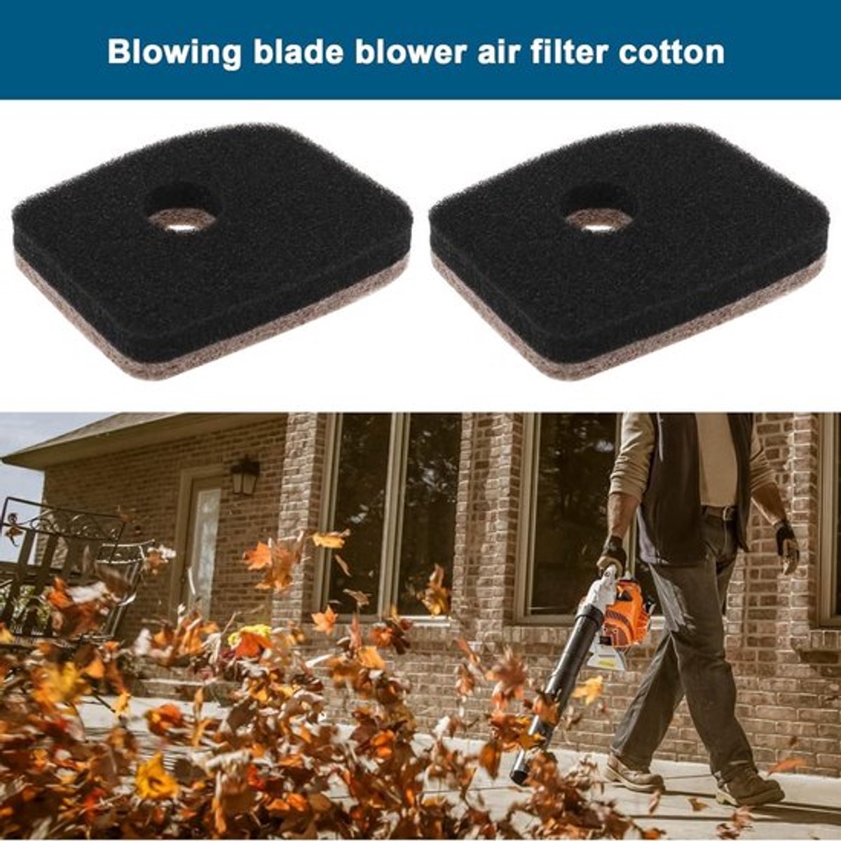 Luchtfilter voor Stihl Bladblazers - 3 stuks - OEM-nummer 42411201800 42411404401 - Geschikt voor BG56 BG66 BG86 SH56 SH56C SH86 BR200 – foto 5