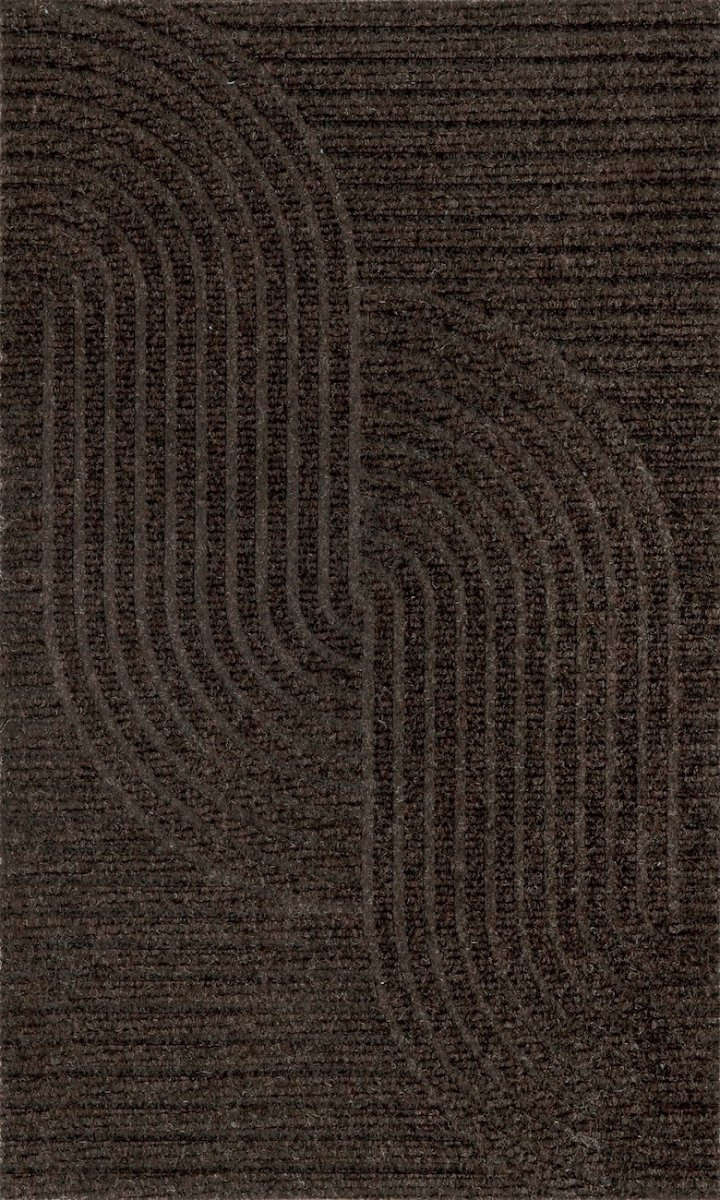 Kleen-Tex Dune Deurmat voor binnen en buiten - Loop dark brown - 45 x 75cm