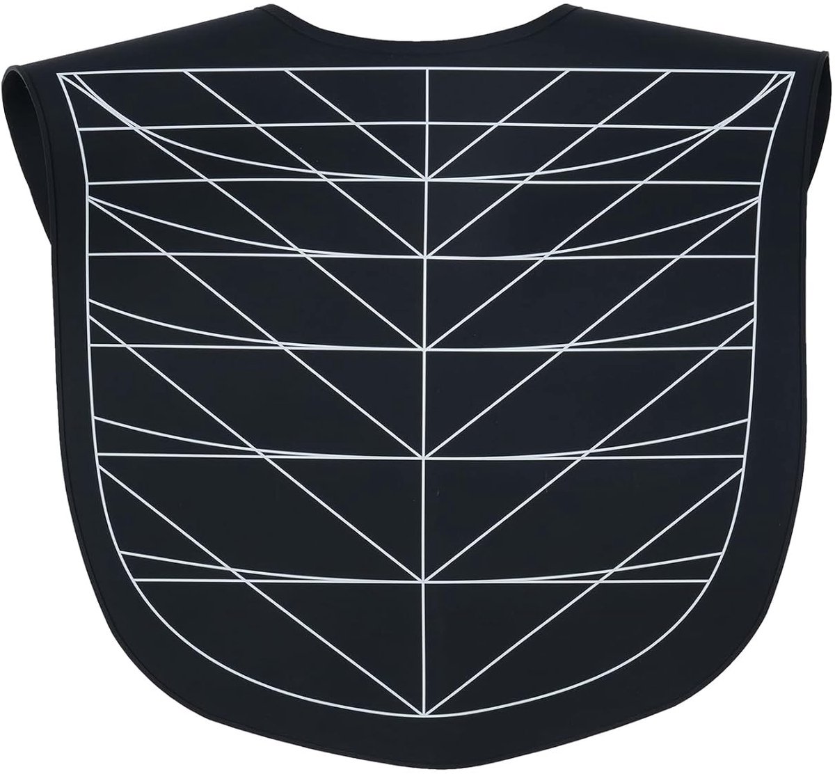 Haarknipsjaal - Haarknipcape - Siliconen - Waterdicht - Schouderpad voor haarverven en permanenten - Kapperscape - Haarstylingtool - Makkelijk schoon te maken - Geschikt voor gebruik in de salon of thuis - 55*41cm - Zwart