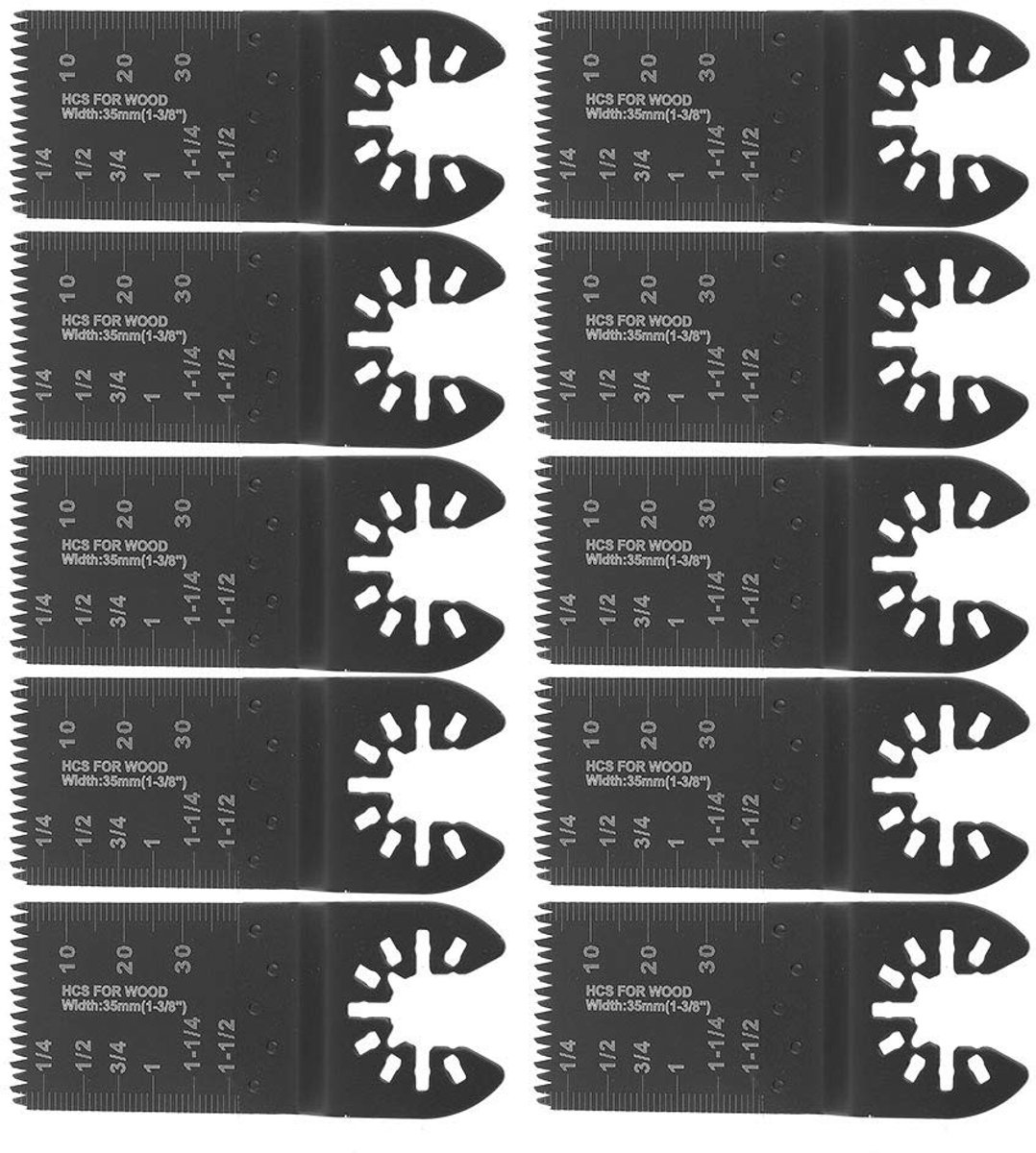 Dailygoody - Oscillerend zaagblad - 35 mm - Duurzaam snijden - Staal met hoog koolstofgehalte - Geschikt voor hout en metaal - Universeel snijmes voor..