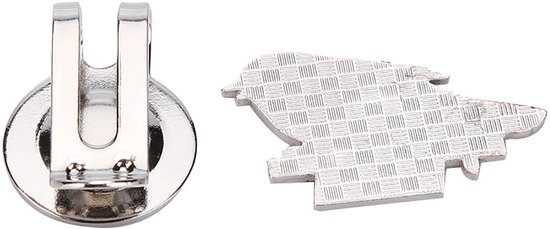 Dailygoody - Golf Hoed Clip - Magnetische Bal Marker - Roestvrij staal - Leuke Golf Gift voor Vrouwen en Kinderen - Duurzaam en Praktisch van Merkloos — afbeelding 3