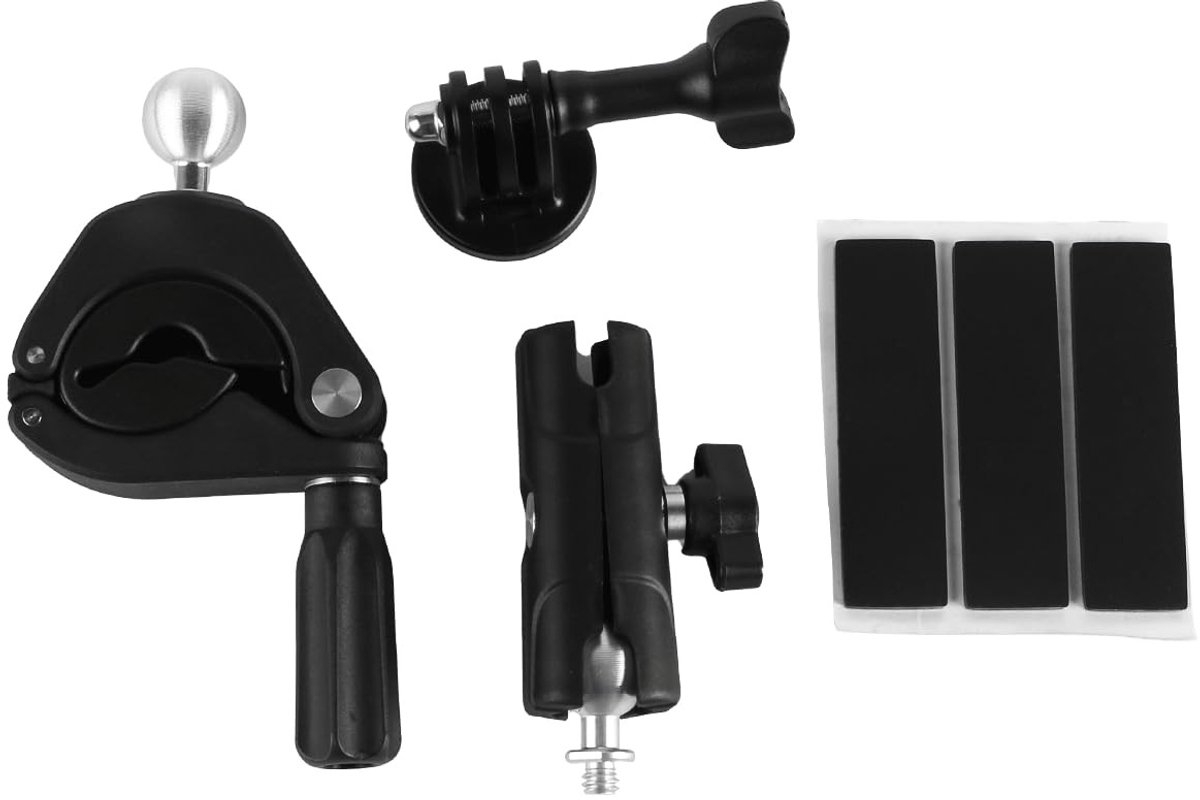 Dailygoody - Camera Riding Clip - Verstelbare Montageoplossing - Lichtgewicht Accessoire - Veiligheid - Voor Actiecamera's - Ideaal voor Buitenavonturen