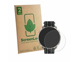 ScreenLeaf - Screenprotector voor Amazfit Cheetah 2 Ultra - Duurzame schermbescherming Folie Beschermfolie transparant 2 Stuks