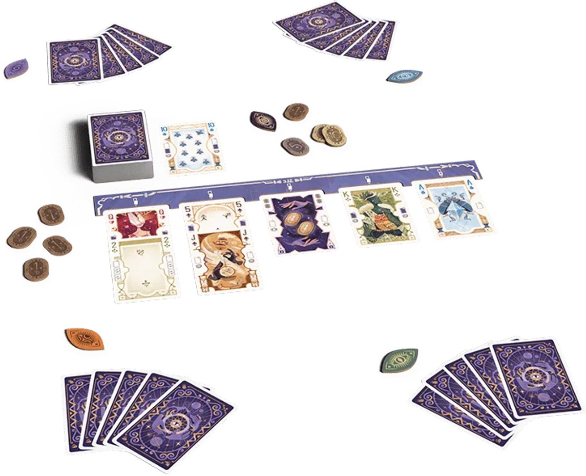 Asmodee kaartspel All In! Predictions rood strategie spel. — cadeau in Partyspellen - foto 5