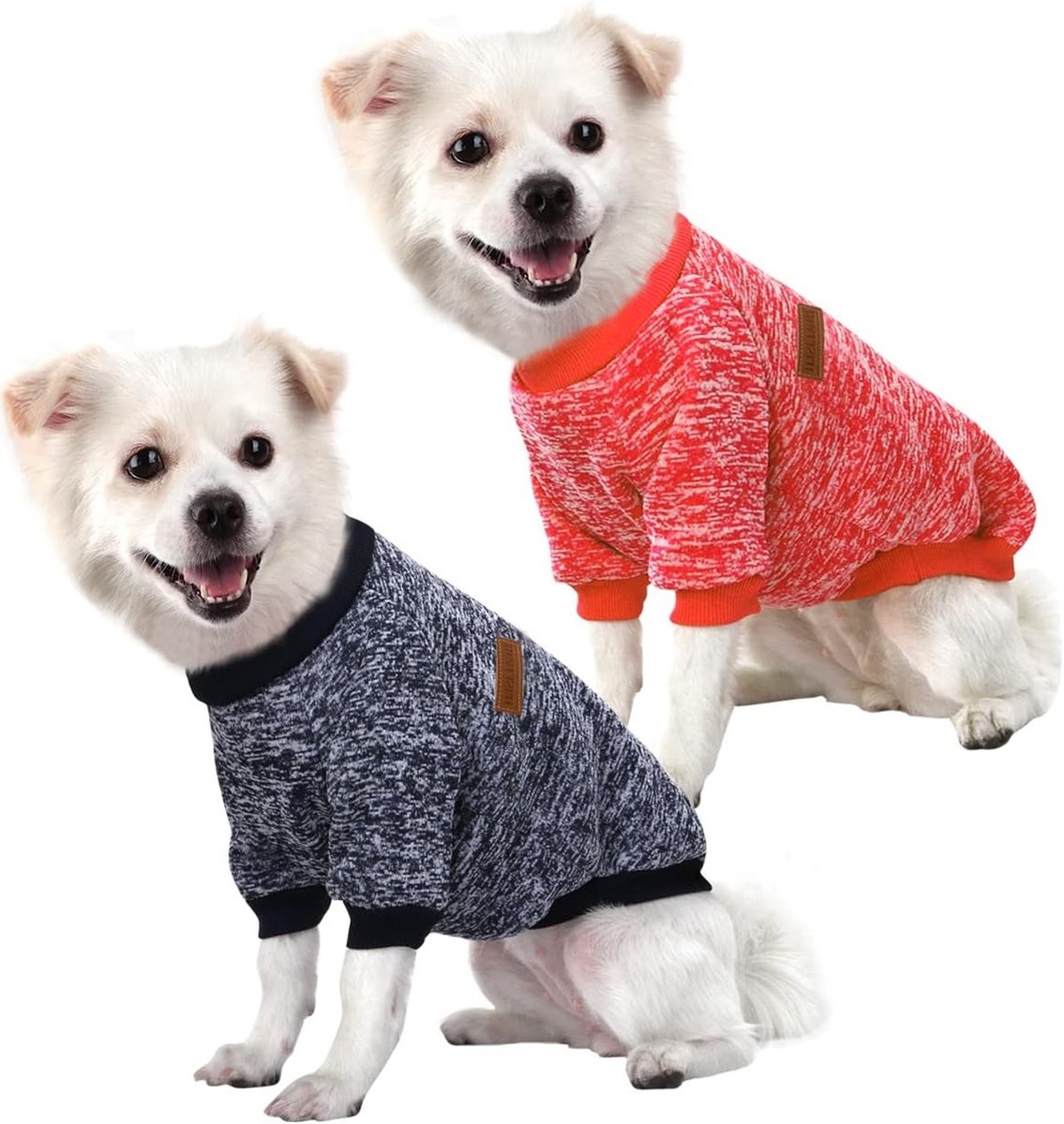 Hondensweater voor Kleine Honden, Comfortabele en Warme Puppy Trui van Luxe Stof, Gemakkelijk aan en uit te trekken, Perfect voor Koudere Dagen