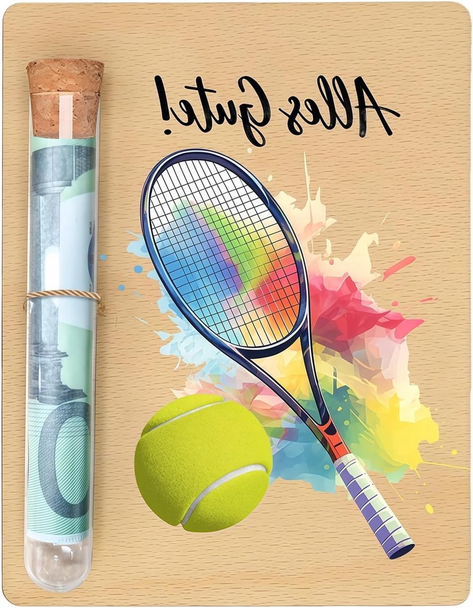 Tennis cadeau voor liefhebbers - unieke tennisaccessoires, sportartikelen en geschenken