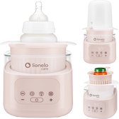 Lionelo ThermUP 4.0 Flessenwarmer – Met Unieke Uitneembare Container – 400W Snel Opwarmen – 6 Functies incl. Steriliseren & Ontdooien – Nachtlampje met 3 Standen – Touchscreen – Temperatuurregeling 25-100°C – Veilig & Hygiënisch Design