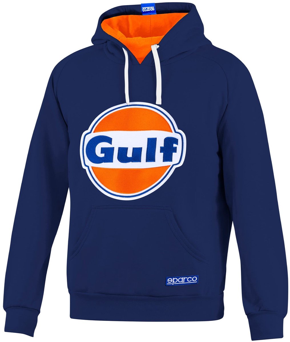 Sparco Gulf Hoodie Met Capuchon - Marineblauw - Maat - L