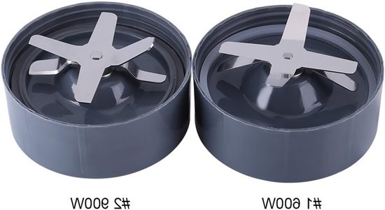 Vervangende Extractor Mes voor Blender - Roestvrijstalen Kruismes voor 600/900W - Geschikt voor Sapmakers en Mixers — afbeelding 2