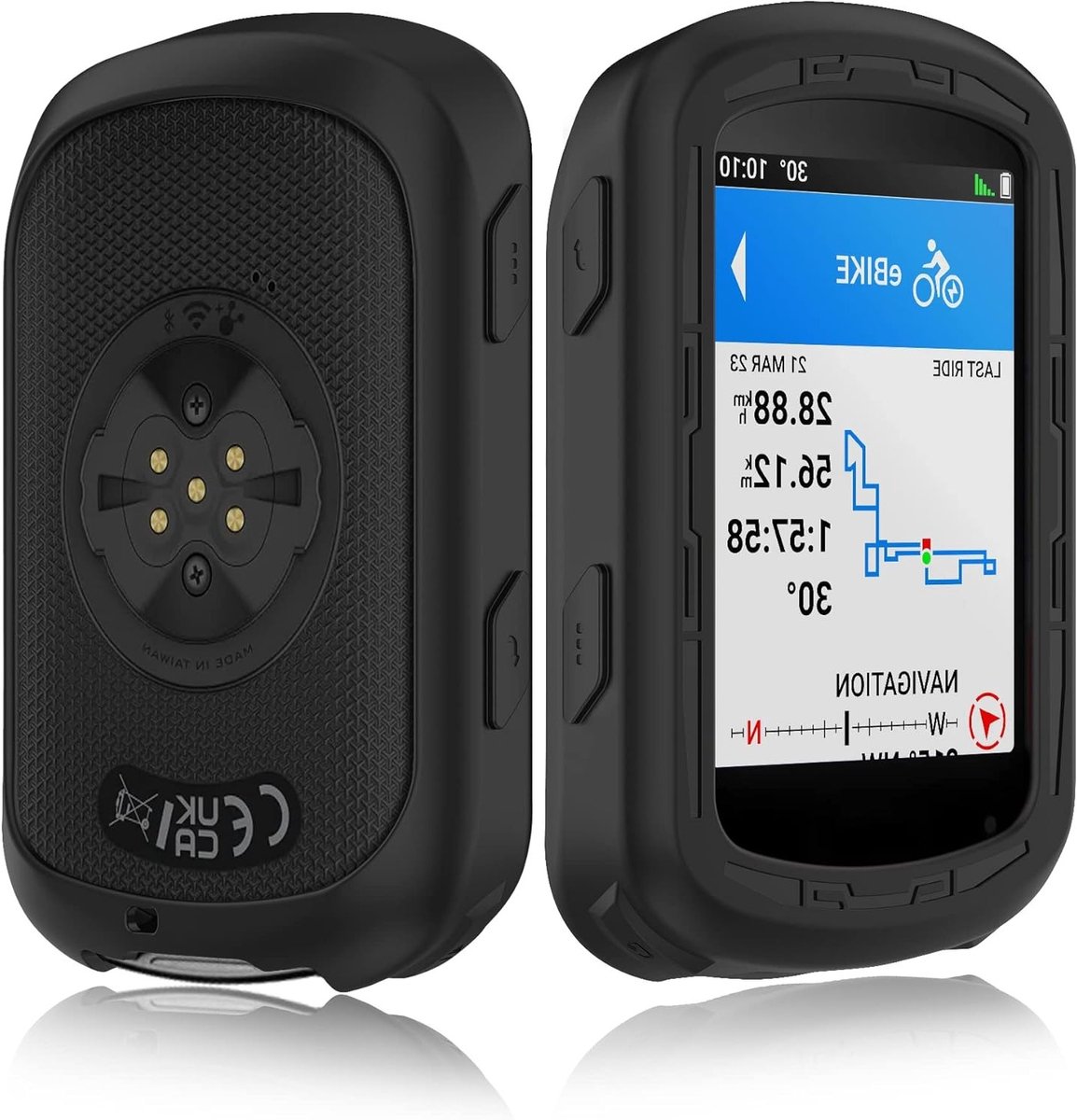 Zachte Siliconen Hoes voor Garmin Edge 540/840, Schokbestendige Bescherming, Duurzaam en Lichtgewicht Design