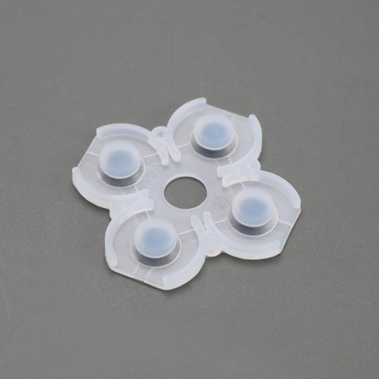 3 Sets Geleidende Knop Pads Vervanging voor PS4 Controller - Siliconen Zelfklevend — afbeelding 4