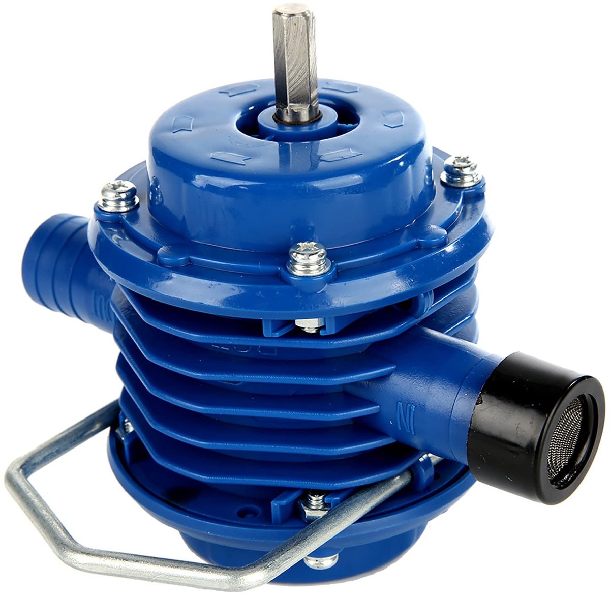 OmGoods - Dailygoody - Boorpomp J137 - Hand Elektrische Boorpomp - Compact en duurzaam - Blauw - Mini Zelfaanzuigende Pomp - Geschikt voor Huis en Tuin - Waterpomp