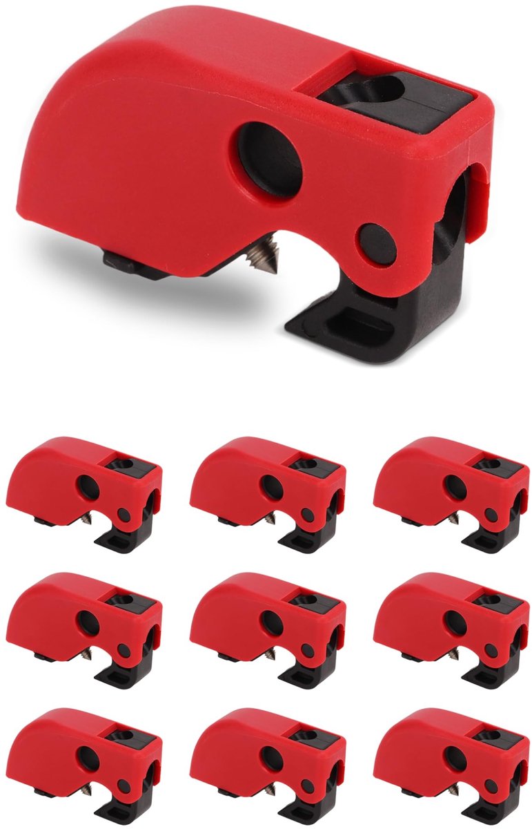 Dailygoody - Circuit Breaker Lockout Device - Lockout Tagout Kit - Compact en Lichtgewicht - Veiligheidsslot Set - Perfect voor Industrie en Chemische..