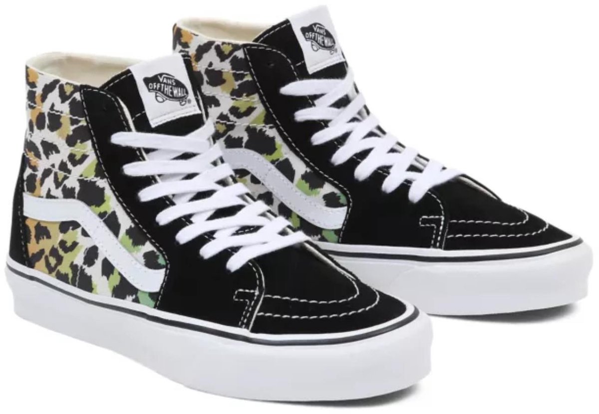 Vans UA Sk8-Hi Unisex Hoge Sneakers van Natuurlijk Leer – VN0A7Q62MUL1 VANS Sneakers Unisex Veelkleurig