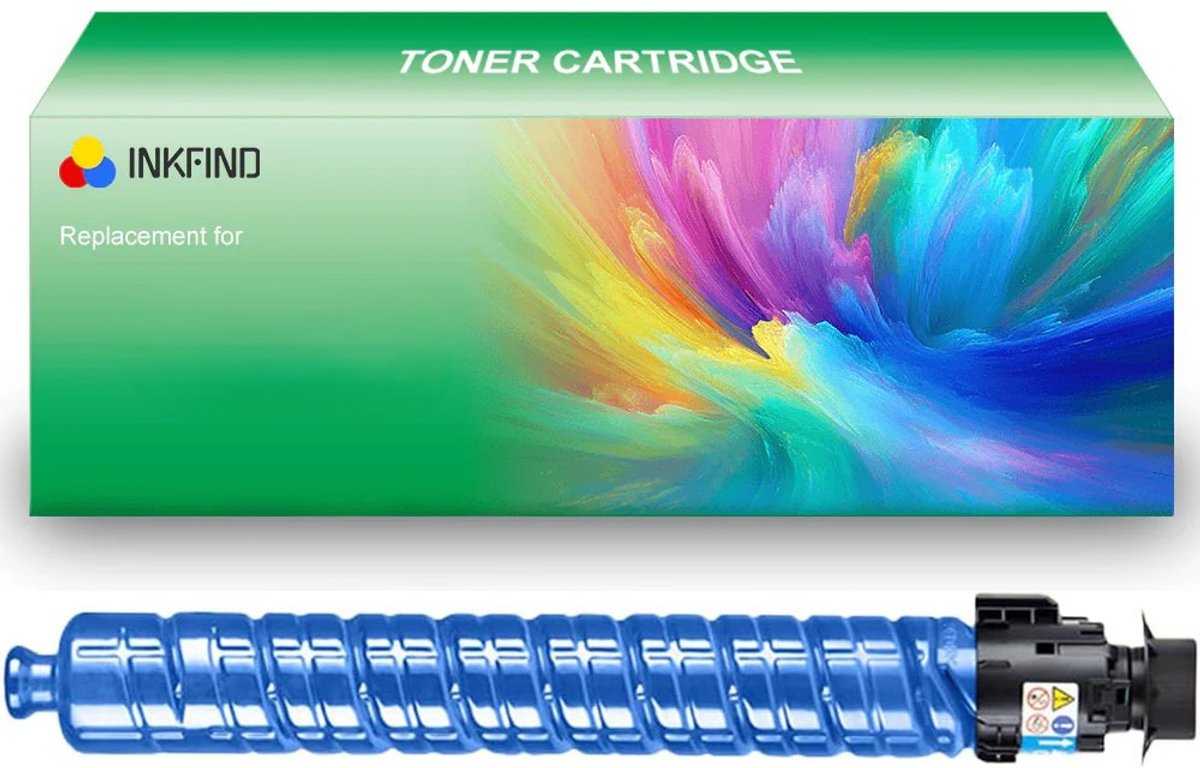 INKFIND T11 Cyaan tonercartridge compatibel met CanonT11 T11 Cyaan geschikt voor Canon Color ImagePress V1000 - 1-pack Cyaan