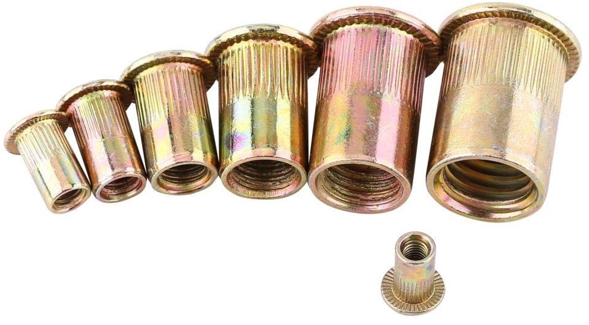 Dailygoody - Klinkmoeren M3-M12 - Bevestigingsmateriaal - 20Pcs - Klinknagels met binnendraad - Robuuste constructie - Geschikt voor metaal en ku
