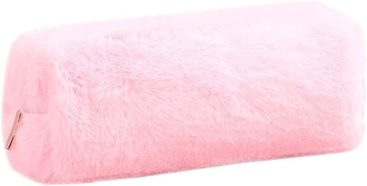 Schattige Pluche Pennenhouder voor Jongeren - Multifunctionele Make-up Tas en Opbergtas voor Pennen, Muntjes en Cosmetica