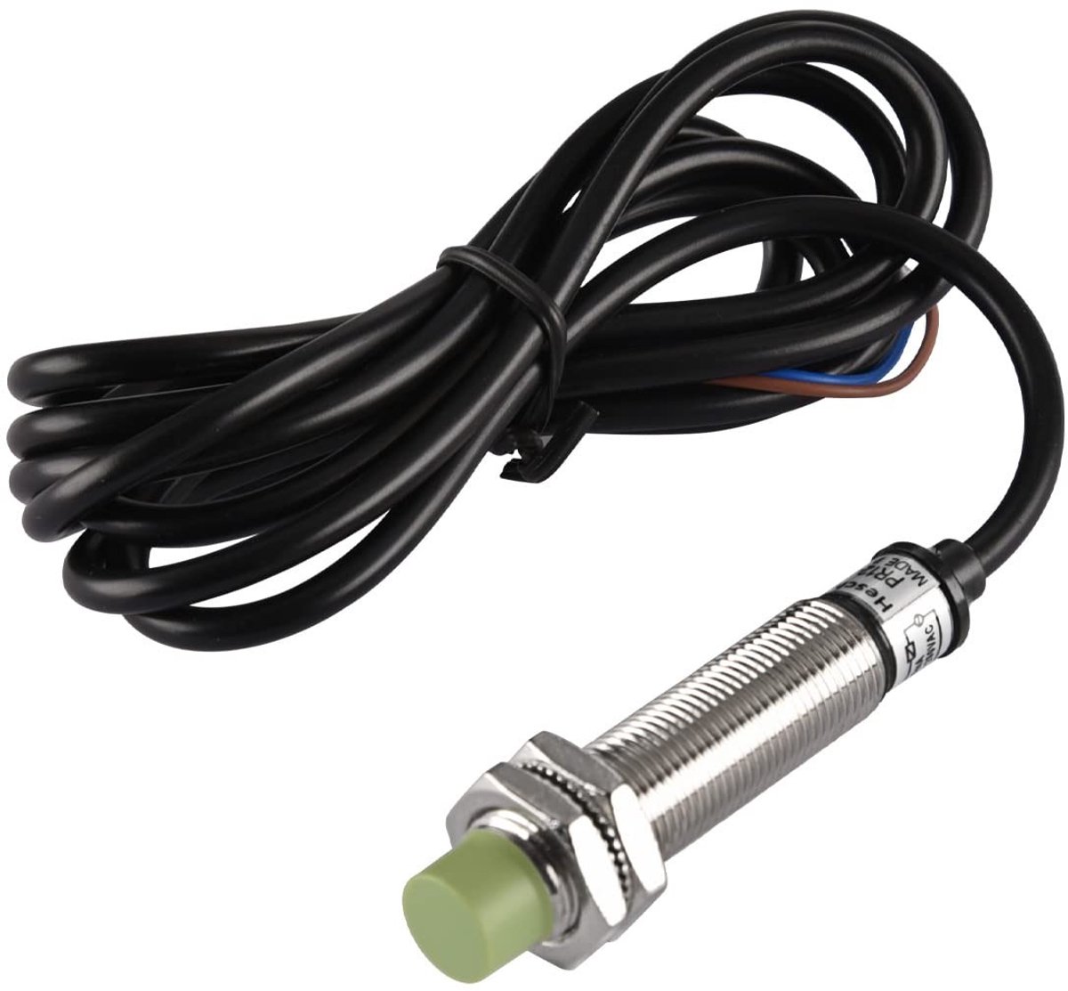 Dailygoody - Inductive Proximity Sensor - 4mm Detectie - Duurzaam - 100-240VAC - Unshielded - Voor Industriële Toepassingen - Cylindrische Vorm