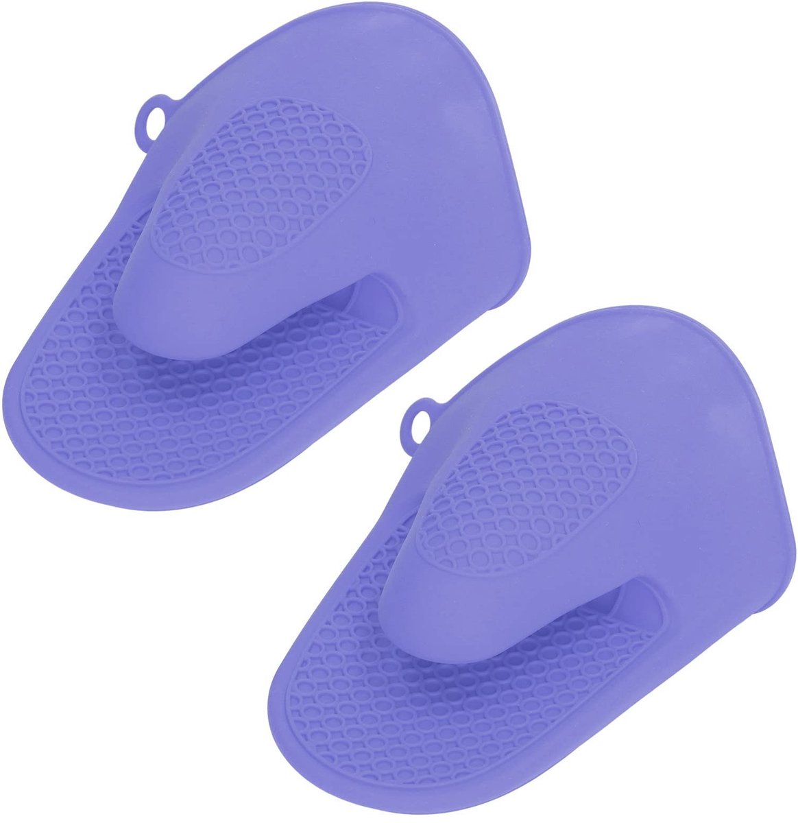 Dailygoody - Hittebestendige ovenhandschoenen - Mini-ovenhandschoenen - Brandwondwerend en veilig - Paars - Kookhandschoenen - Perfect voor koken