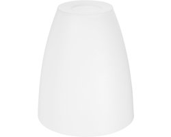 Dailygoody - Plastic lampshade - Vervangende lampenkap - Duurzaam - Wit - Lampenkap voor wandlamp - Geschikt voor plafondmontage - 11,5 cm