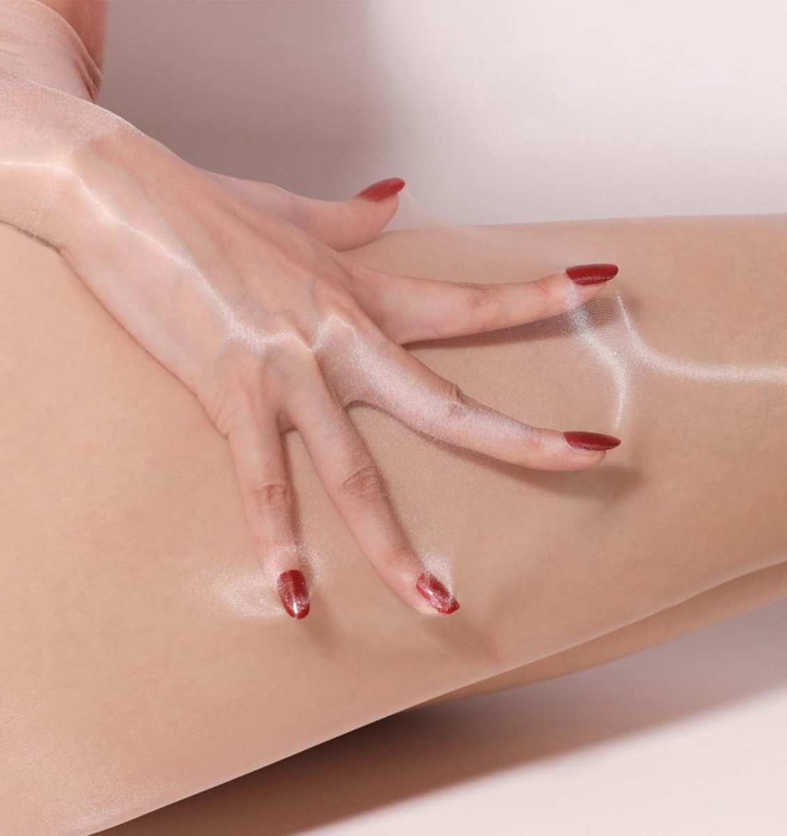 Naadloze Glanzende Panty’s 3 Denier Olie Kousen voor Dames - Comfortabel, Ademend en Stijlvol