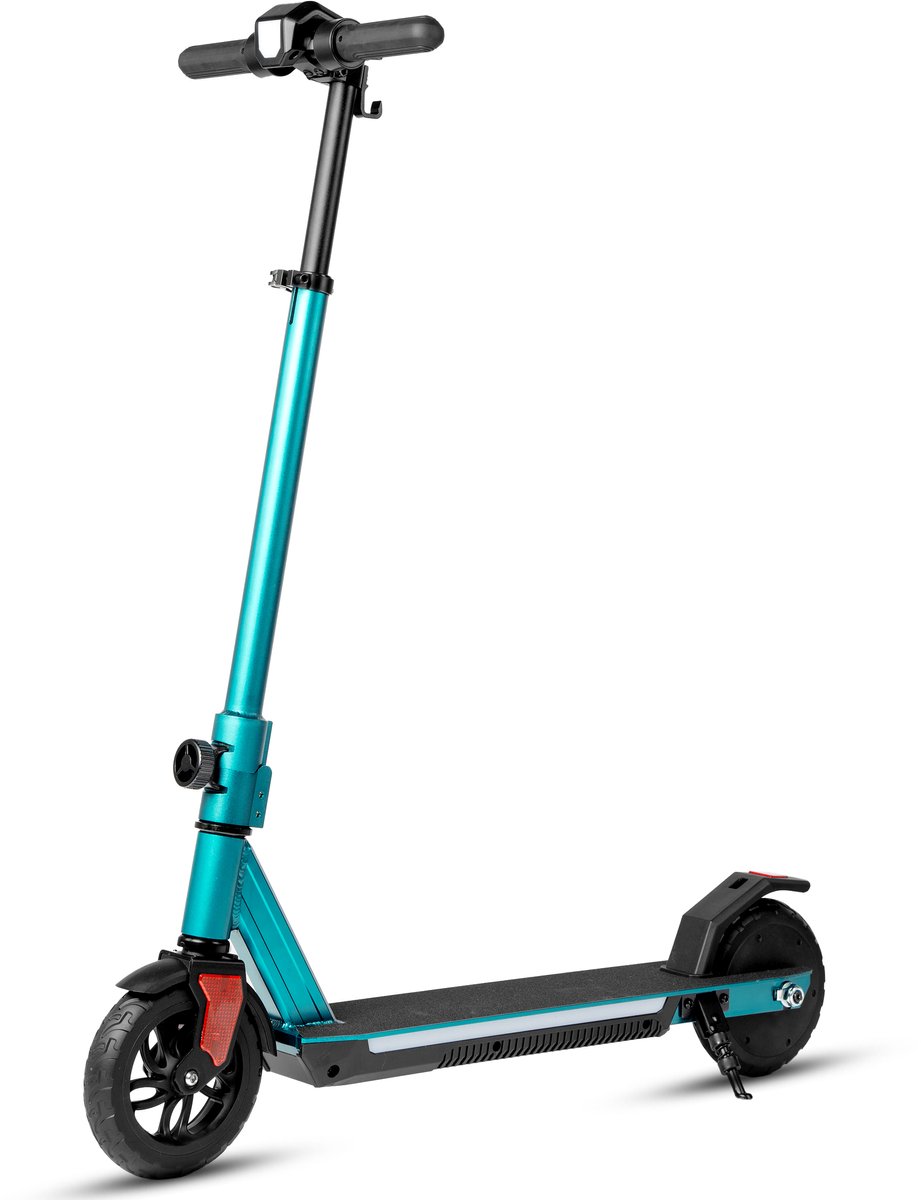 Vankel Elektrische step voor kinderen S31 - Bereik tot 15km - 150W Motor - Maximumsnelheid 14 km/u - 6.5 Zoll Banden - Verstelbaar stuur, LED-verlichting & EBS remsysteem - Opvouwbaar & lichtgewicht - Voor kinderen vanaf 10 jaar - groen
