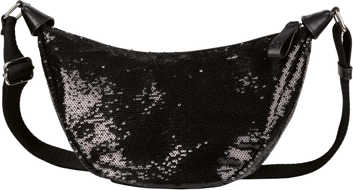 Schoudertas - Tas Dames - Dagelijks Gebruik - Brede Bodem - 33 x 11 x 17.5 cm - Denim