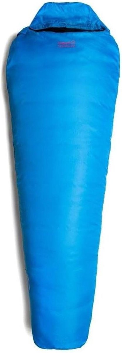 Mummy Slaapzak - Kampeerslaapzak Tent - Tropische Reizen - Geïntegreerd Muskietennet - 1-persoons - Blauw