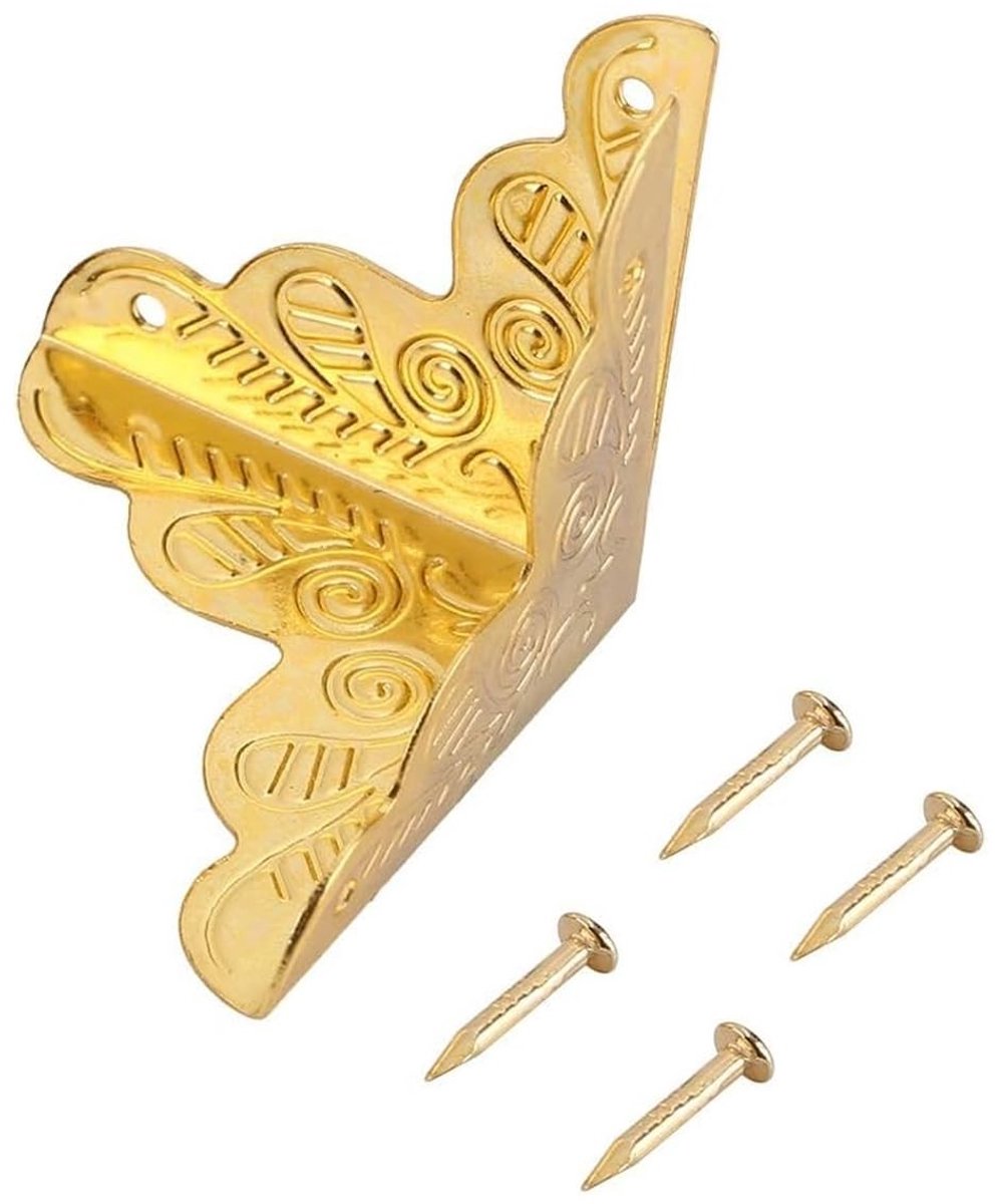 Allecto - Decoratieve Hoekbeschermers - Bescherming voor Juwelen - Gele Kleur - Meubels en Dozen - 50 Stuks - Voor Veiligheid - Geschikt voor Diver...