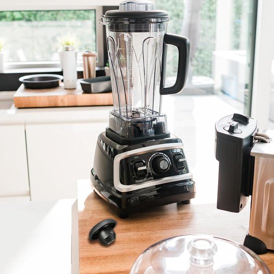 Blender Onderdelen Set - Mixer Onderdelen - Keukenapparatuur Repareren - Voedselveilig Plastic - 6 stuks - Zwart van Merkloos — afbeelding 3