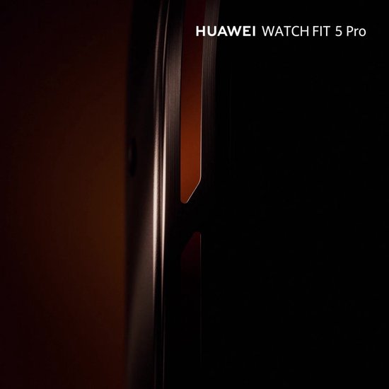 HUAWEI WATCH FIT 5 PRO- Oranje - Premium ontwerp - Geavanceerde outdoor workout mogelijkheden - Professioneel gezondheidsmonitoring met TruSense - Compatibel met iOS & Android