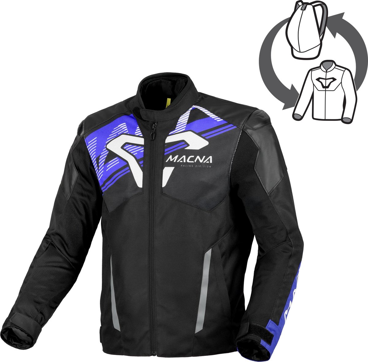 Macna Sevent waterdichte motorfiets textieljas -