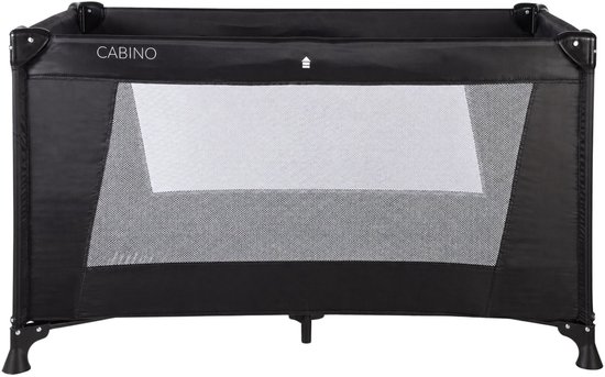 Cabino Campingbedje / Reisbedje Opvouwbaar - 120 x 60 cm - Zwart van Merkloos — afbeelding 3
