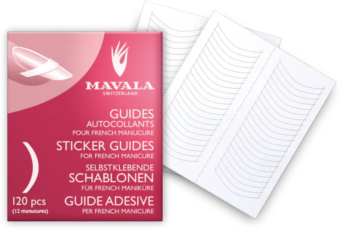 Mavala Sticker Guides for French Manicure 120 st.