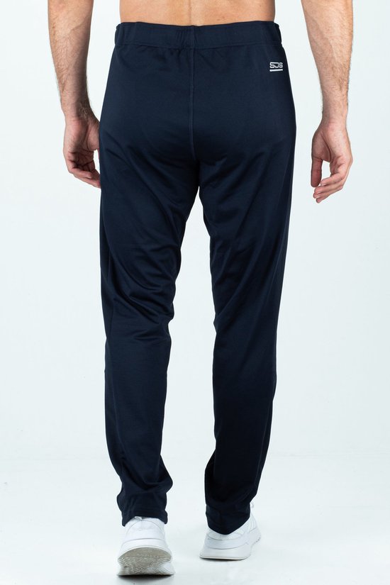 Sjeng Sports MATT - Broek - Heren - Donkerblauw - Powerstretch stof met Seal-On zakken - Verstelbare trainingsbroek