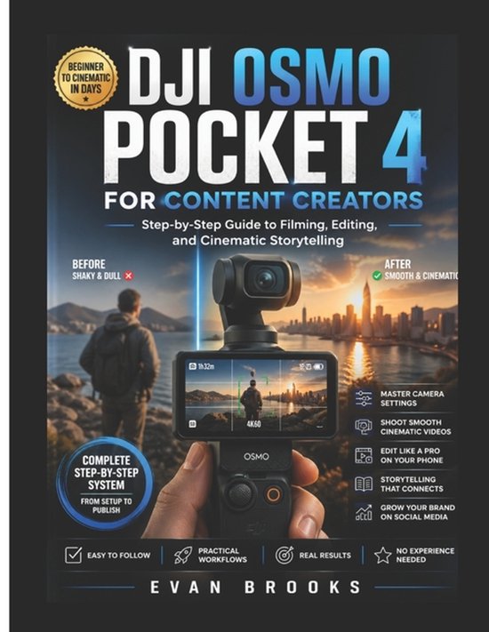 Dji Osmo Pocket 4 for Content Creators - cover