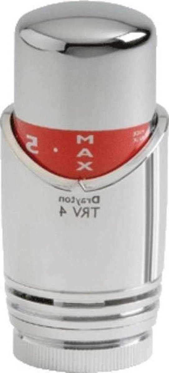 Radiatorknop - Thermostaatkraan - Temperatuur Regelen - Chroom Afwerking - Standaard Maat - Zilver